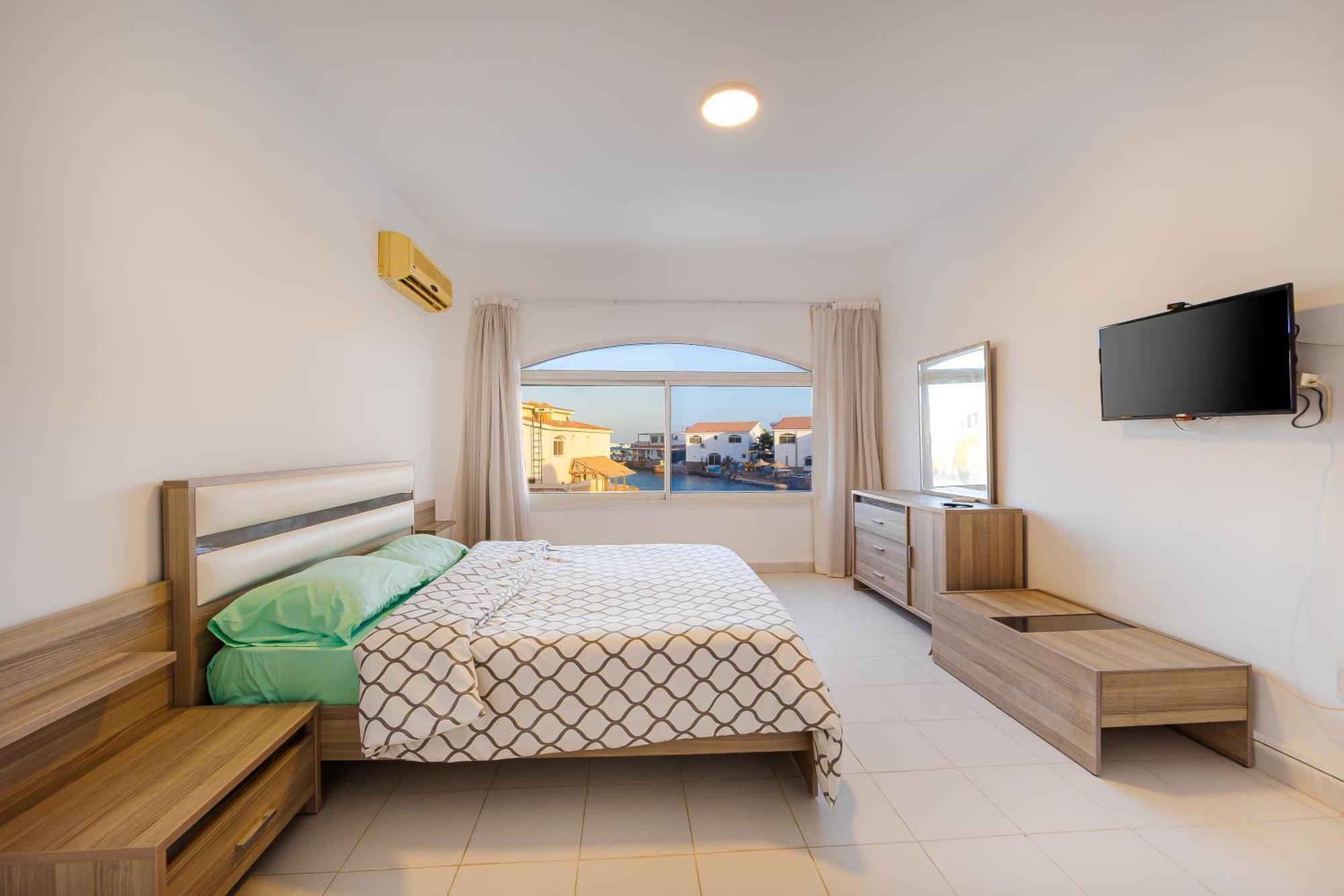 Aden Beach - Sea View Room With Beach Access In Villa Hurghada Exteriér fotografie