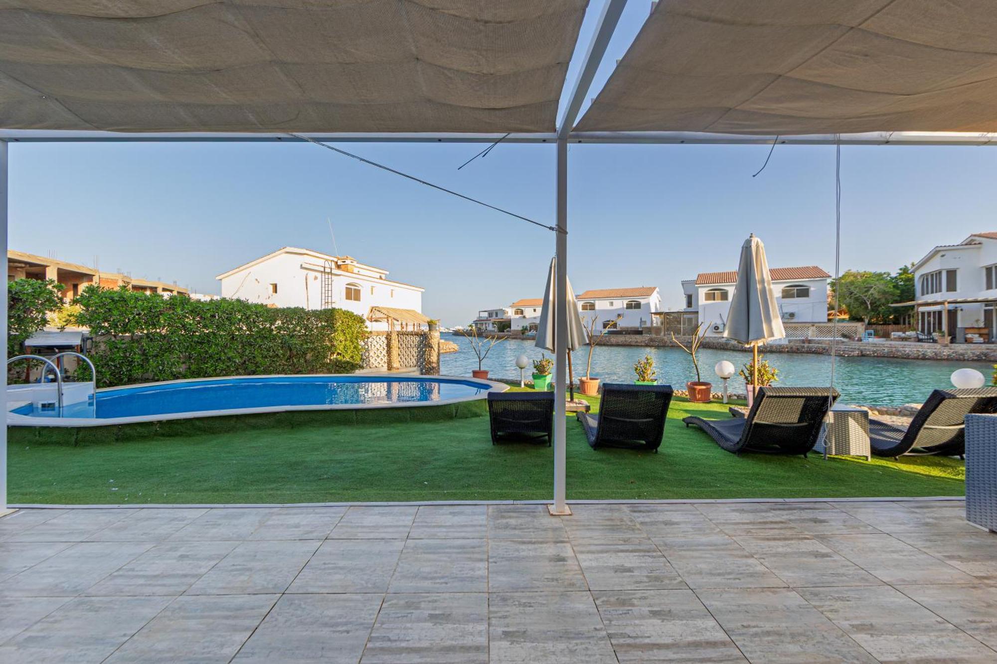 Aden Beach - Sea View Room With Beach Access In Villa Hurghada Exteriér fotografie